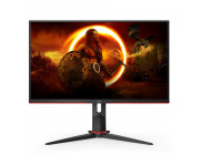 27.0- AOC IPS LED Q27G2S/EU Borderless Black/Red (1ms, 3000:1, 350cd, 2560x1440, 178°/178°, AMD Free-Sync Premium 165Hz / Console Mode 120Hz, HDMI2.0 x 2, DisplayPort, Audio Line-out, VESA)